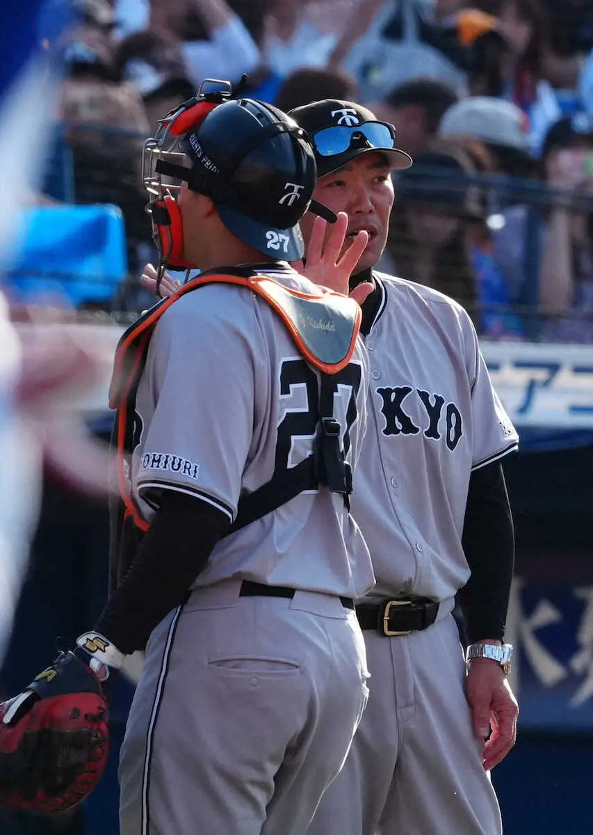 【画像・写真】巨人・阿部監督「岸田に今日は任せようと」今季初スタメンで好リード＆1号ソロ含む2打点にご満悦