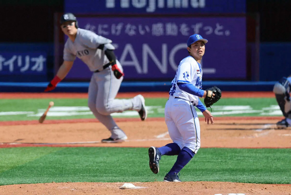 【画像・写真】DeNA先発・東克樹は6回3失点今季初黒星　グラウンドでの想定外の敵は…「対応がうまくできなかった」