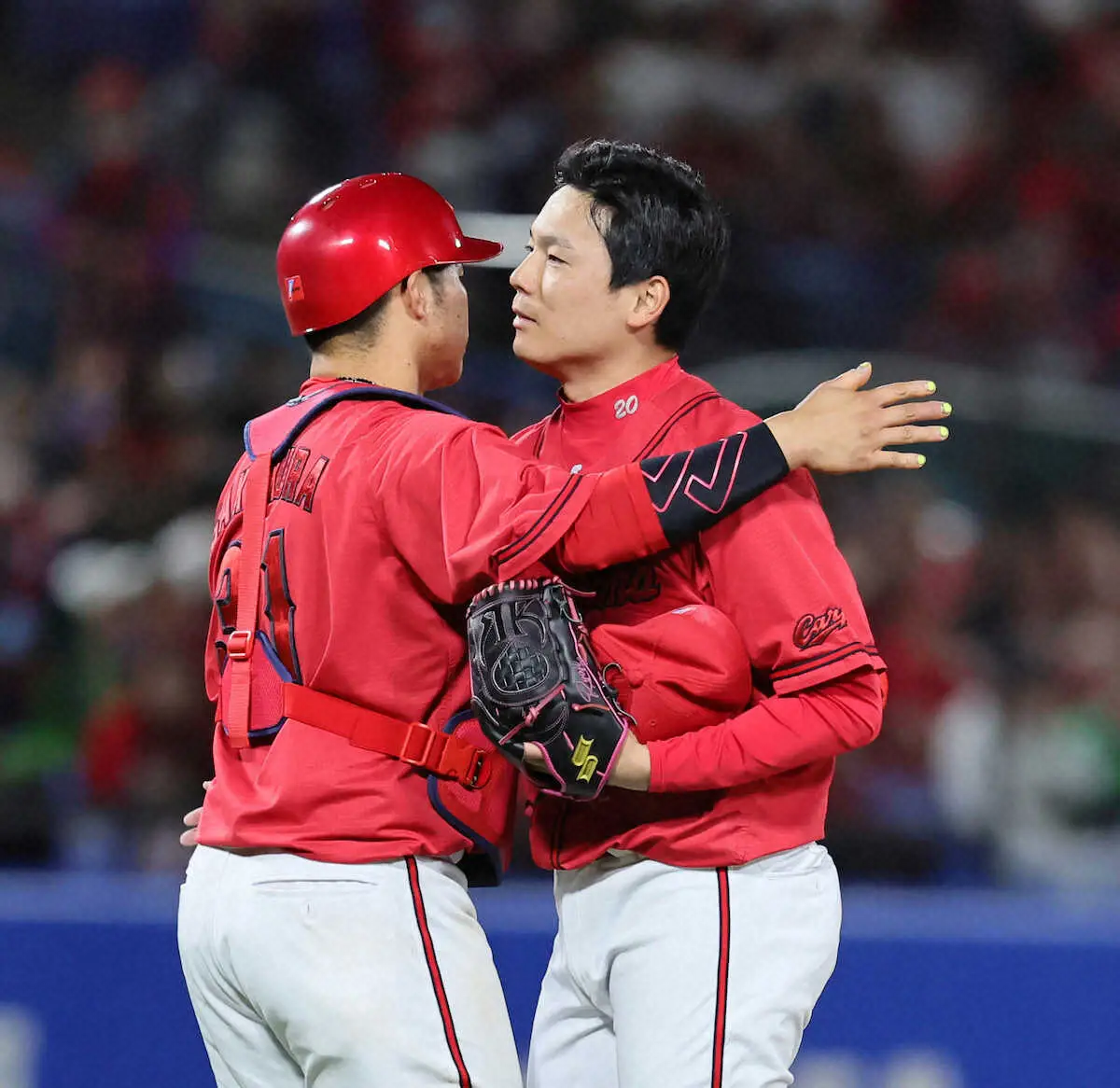 【画像・写真】広島　最後は栗林！中継ぎ一筋だった清川栄治さんの命日にブルペンデーで勝利ささげた