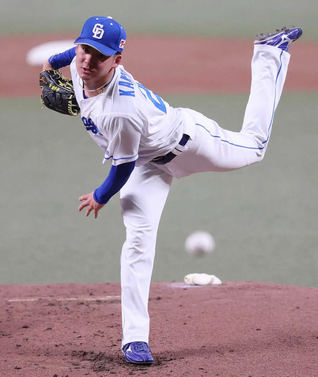 【画像・写真】中日ドラ1・金丸　両親の前で奮投!次回登板へ井上監督「（間隔を）空けすぎてもいけない」と期待