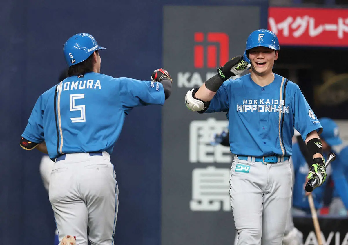 【画像・写真】新庄日本ハム　清宮幸3号、万波7号、野村5号で首位オリックスに快勝！7回力投の伊藤4勝目で再び1差
