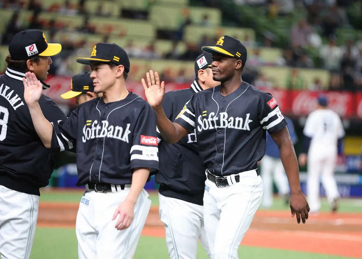 【画像・写真】ソフトバンク先発・モイネロ　7回1安打無失点の圧巻投球　今季3勝目に「いいリズムで投げられた」