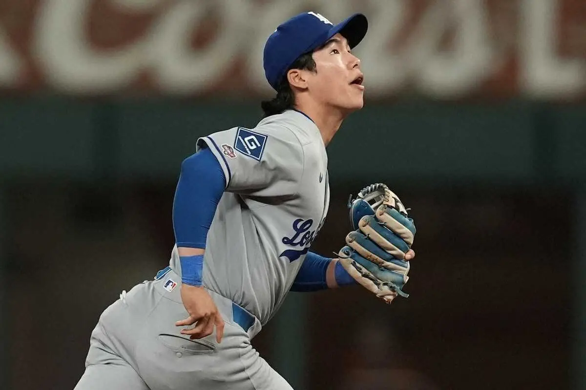 【画像・写真】ドジャースの韓国出身・金慧成　初スタメンで2安打1打点大暴れ　大谷先輩が祝福「特別な日」