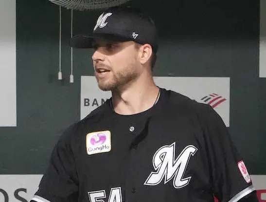 【画像・写真】ロッテ・ボス　9日西武戦に先発「登板に向けた準備はできた」