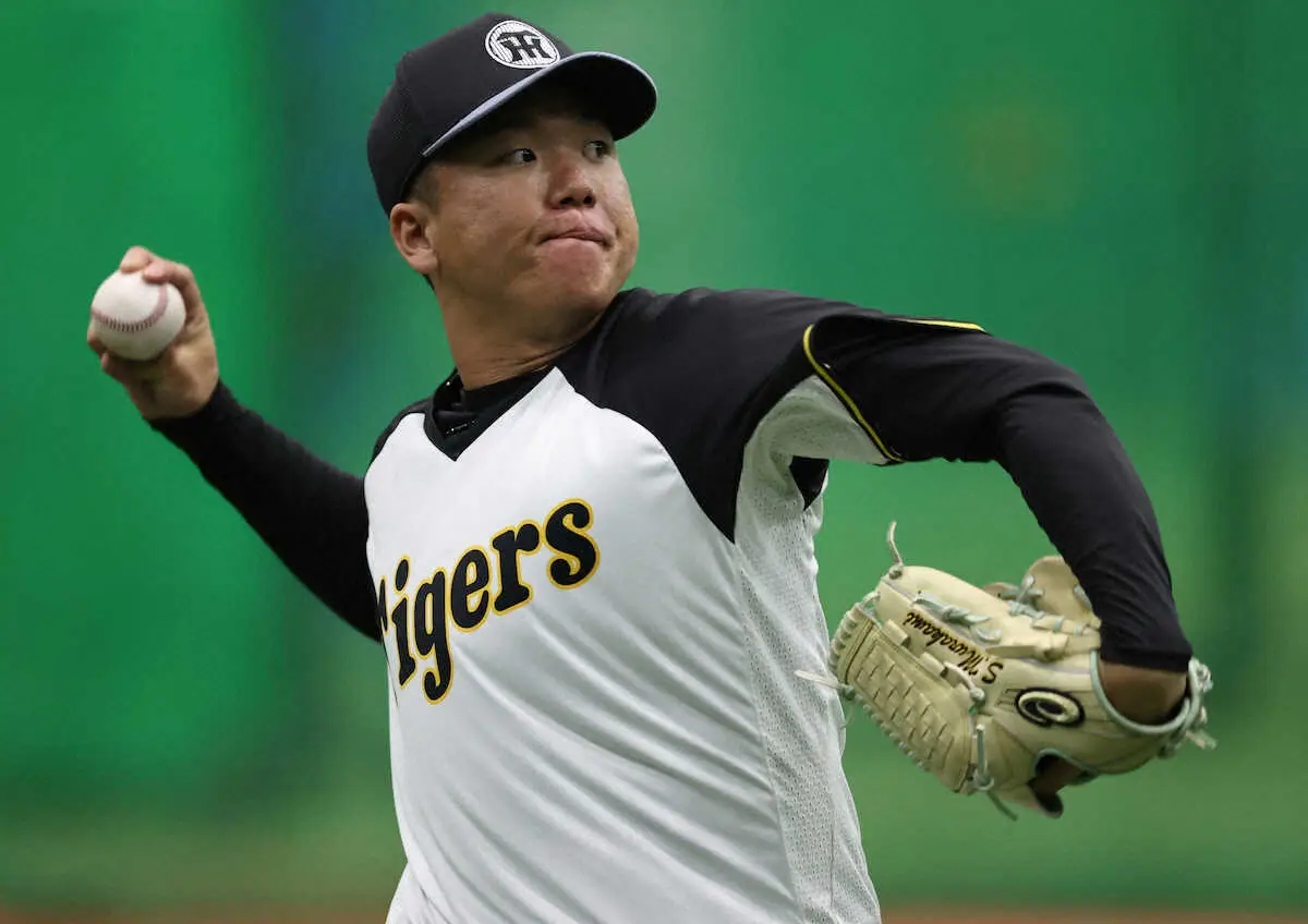 【画像・写真】阪神・村上が2年ぶりスライド先発　甲子園が雨天中止で中日・高橋宏も10日にスライド