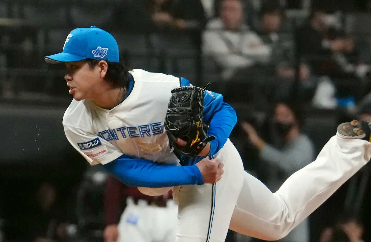 【画像・写真】日本ハム・金村、1失点完投で3勝目　今季すでに2完封　チームは首位オリとゲーム差なしに再接近