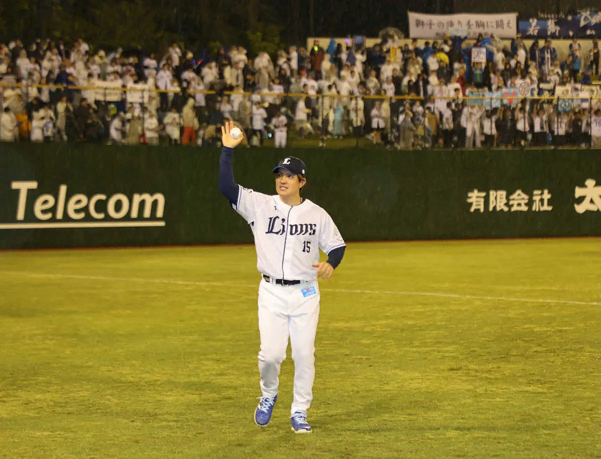 【画像・写真】西武　サブマリン与座海人が雨にも負けず…6回無失点で今季初勝利「自分のパフォーマンス出せるように」
