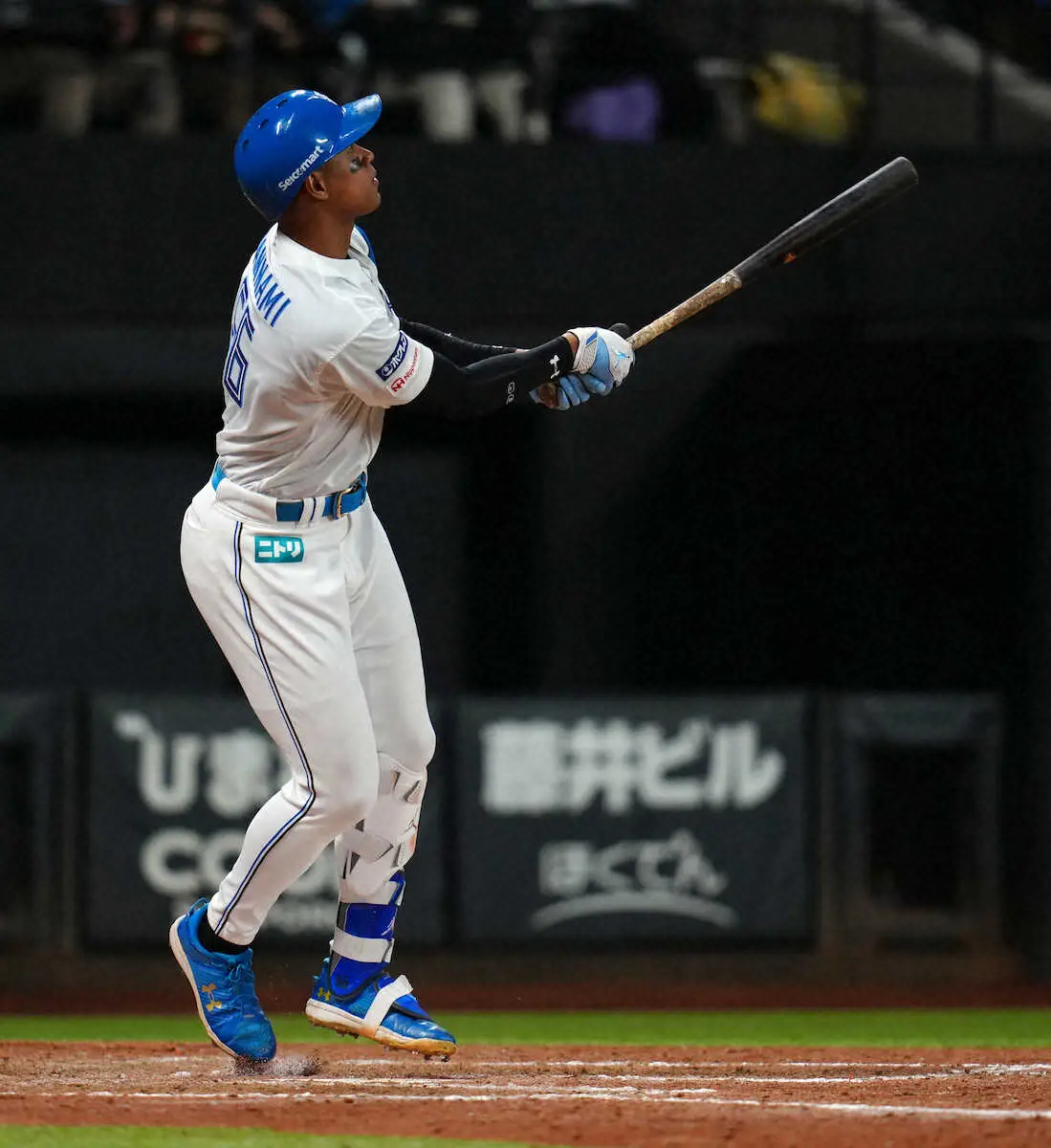 【画像・写真】日本ハム・万波　無駄のないスイング　一方でオフは「無駄を好む人間です」