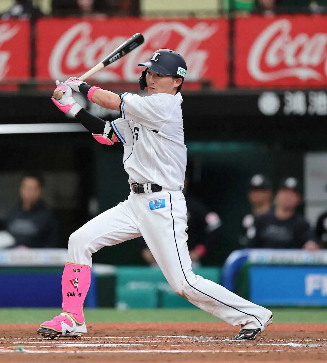 【画像・写真】西武・源田壮亮が7回でサイクル安打王手！“神がかり”打法に清原氏「どう解説していいか…」