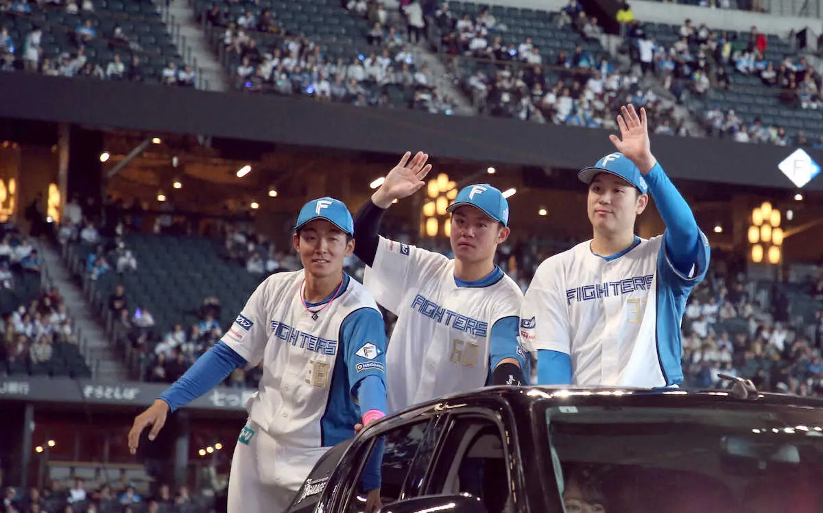 【画像・写真】日本ハム、来日初完封の古林は「感謝、感謝」の“マダックス”　98球2安打7奪三振で楽天打線を圧倒