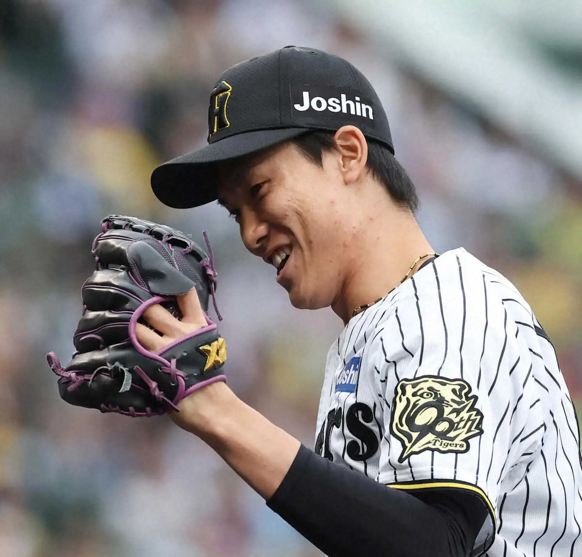 【画像・写真】阪神・湯浅が母に感謝の火消し零封「どんな時でも支えてくれる」3年前も母の日に快投