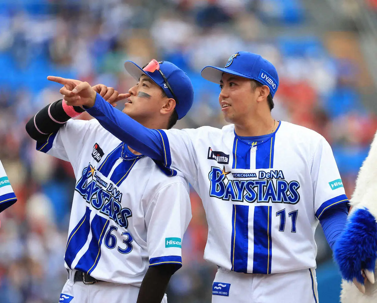 【画像・写真】DeNA　先発・東克樹は5回8安打4四死球も…　2失点で踏ん張って4勝目　プロ通算50勝に到達