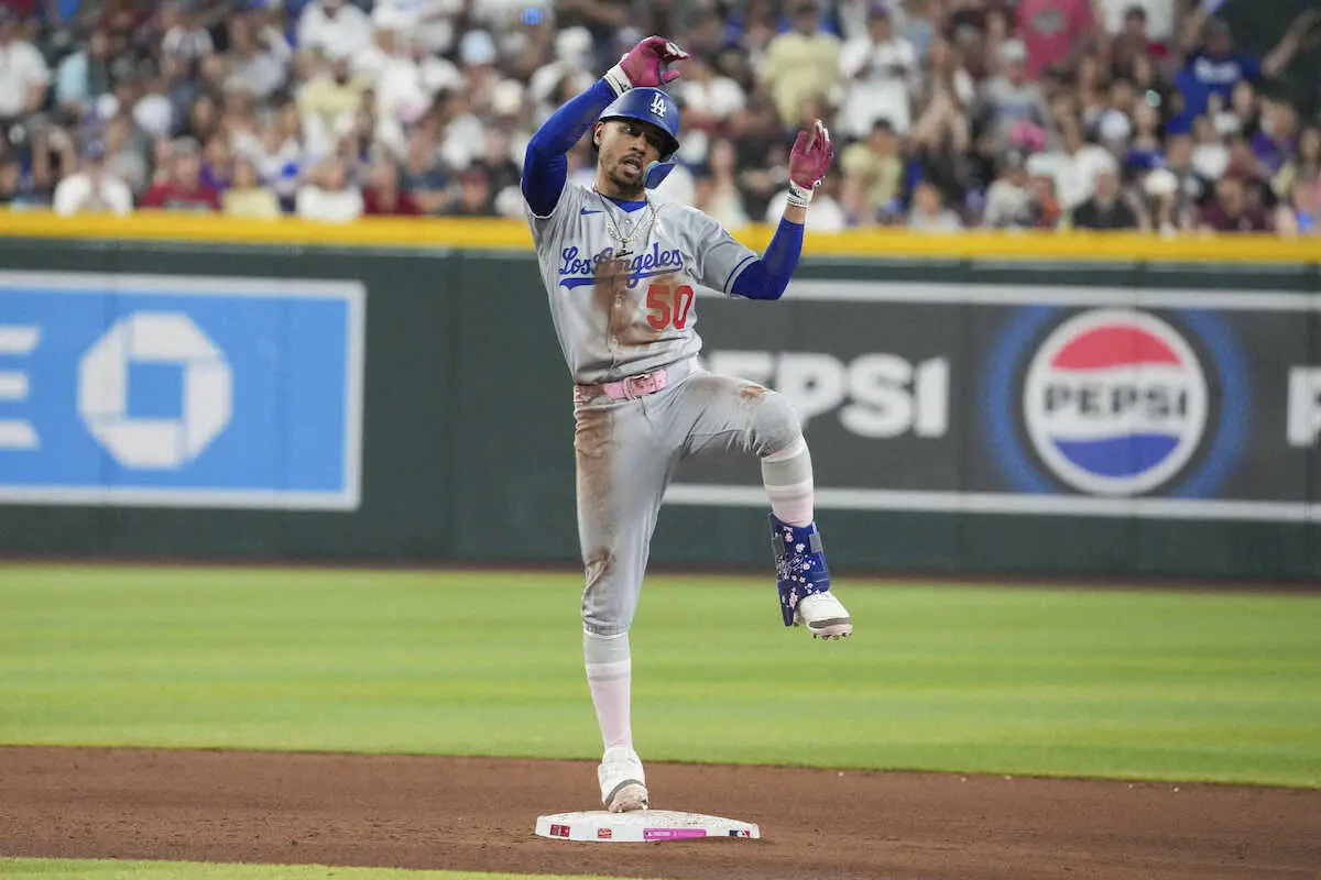 【画像・写真】ベッツ　野球教えてくれた母に捧げる3安打「愛してるよ、ママ。特別な日に良いプレーできたのはクール」