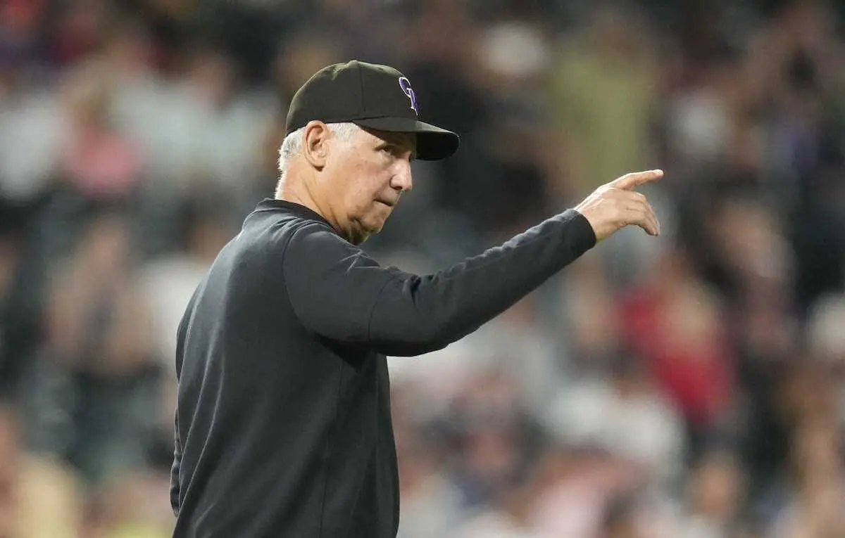 【画像・写真】歴史的低迷ロッキーズがブラック監督とベンチコーチを解任　40試合で7勝33敗　シーズン133敗ペース