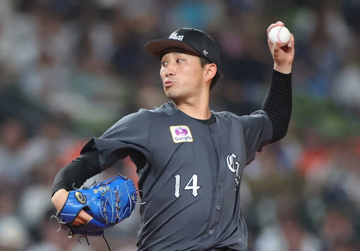 【画像・写真】ロッテ・小島　13日楽天戦に先発「チームの勝利に貢献できるように」