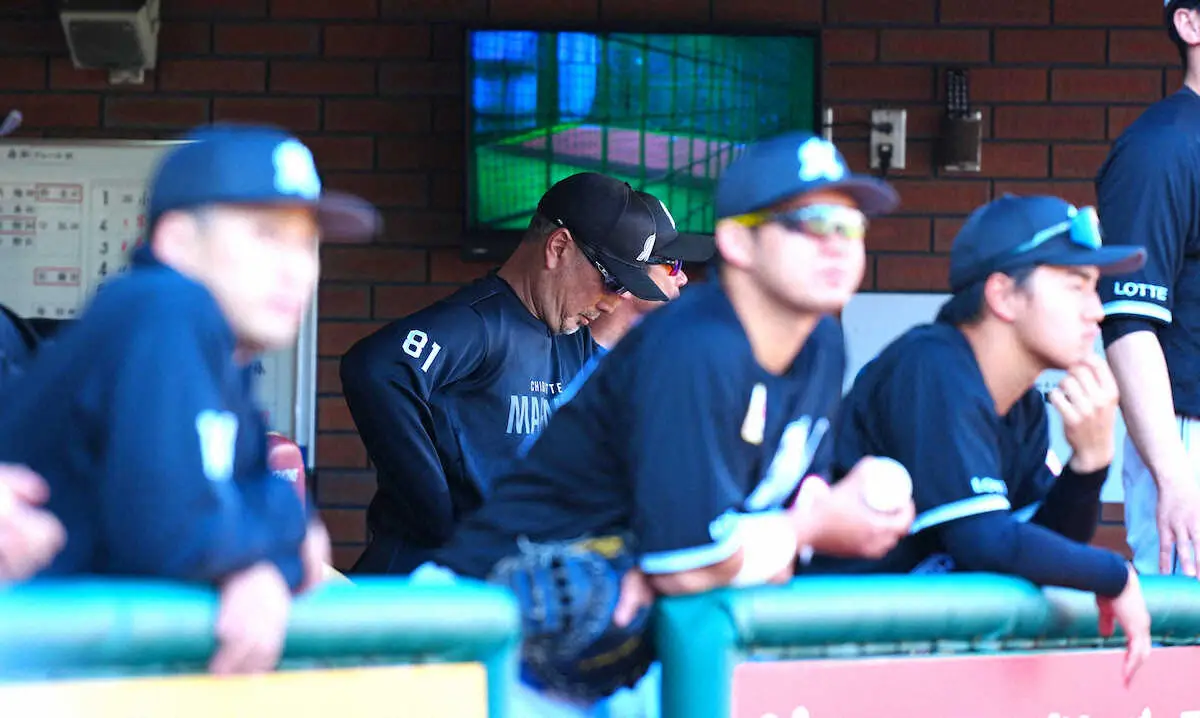 【画像・写真】サヨナラ4連敗のロッテ・吉井監督　勝てないエース・小島について「ほんと話になんない」