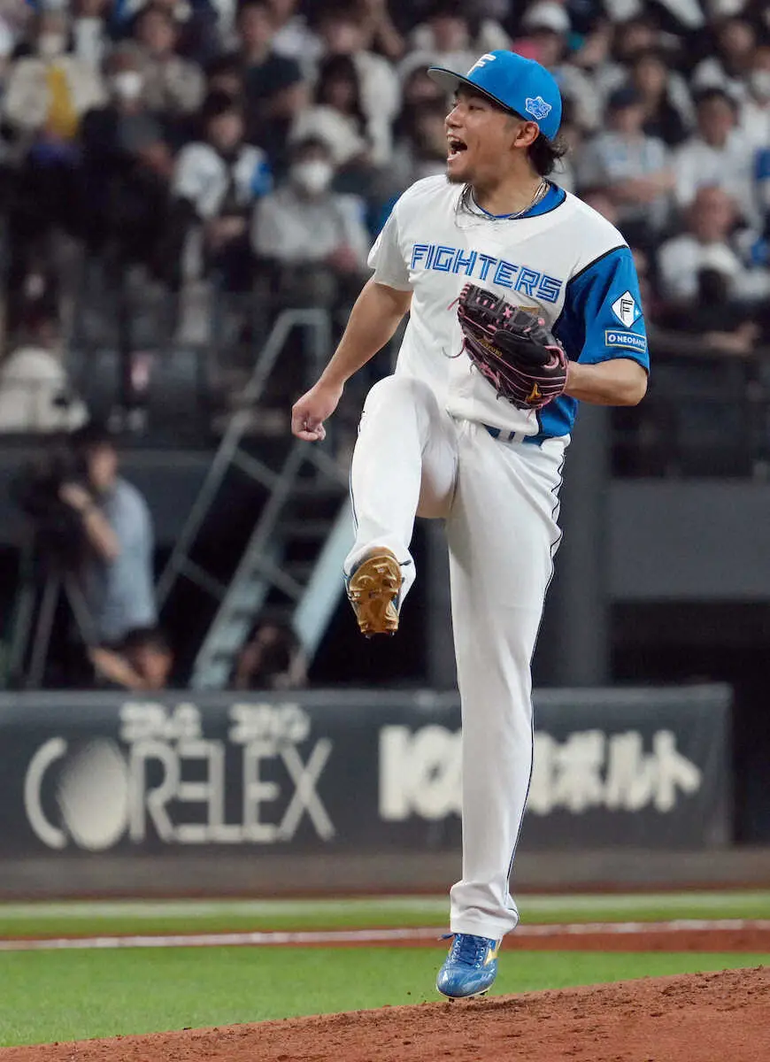 【画像・写真】日本ハム伊藤大海「北海道で勝つ1勝は格別」　今季本拠初白星でトップタイ5勝目、8回0封10奪三振快投