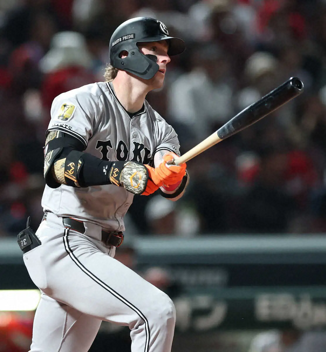 【画像・写真】巨人・キャベッジ　9戦ぶり6号2ラン！2点追う8回に「振り出しにすることができて良かったよ」延長突入