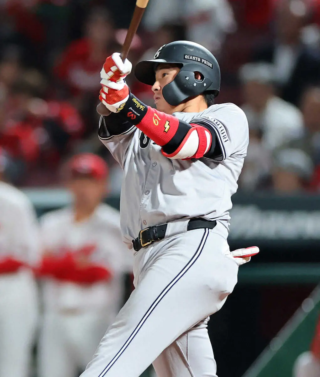 【画像・写真】巨人・増田陸　悔しいサヨナラ負けもキラリ、プロ7年目で初の4安打　猛打賞は3年ぶり2度目