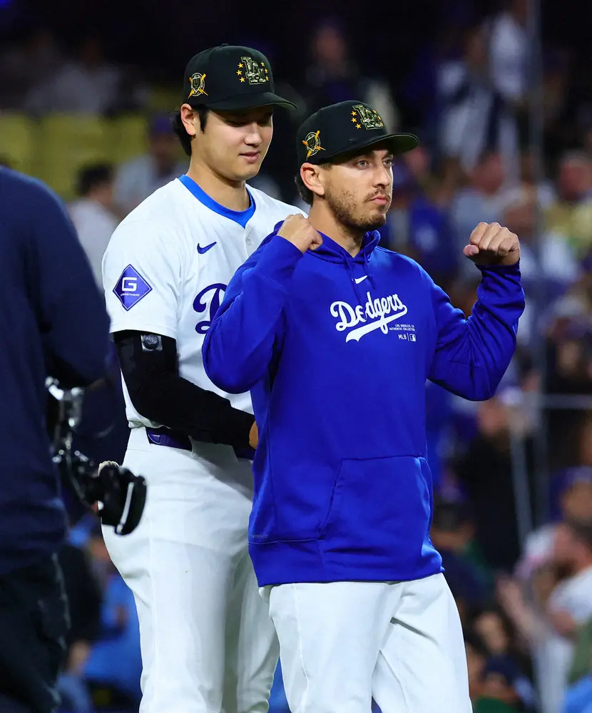 【画像・写真】「難しい決断」ドジャース指揮官がバーンズDFAの理由説明　昇格24歳捕手に「チャンスを与える機会」