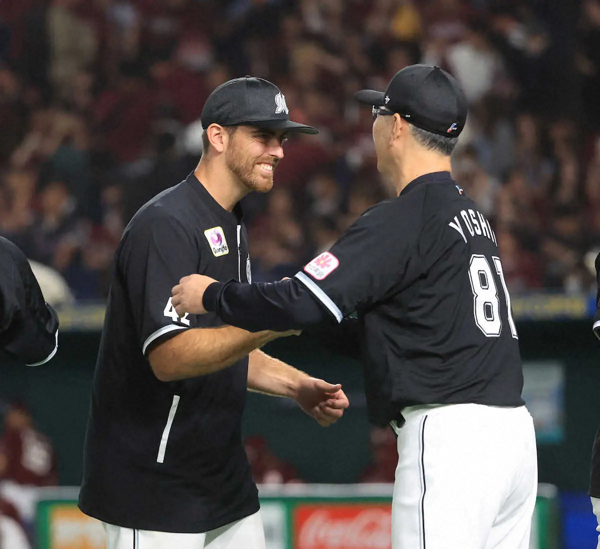 【画像・写真】ロッテ、連敗「5」で止めた！　2度目先発サモンズが6回途中無失点で来日初白星「みんなの勝利」