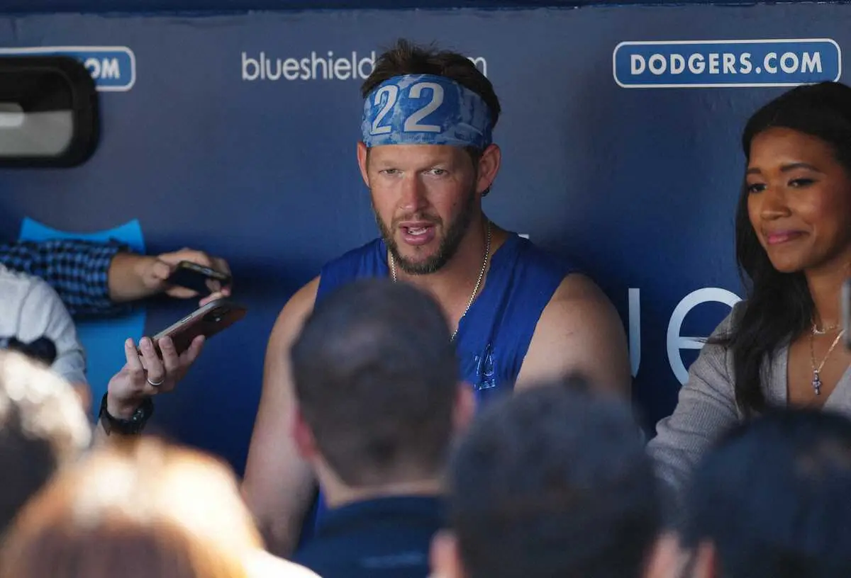 【画像・写真】18日エンゼルス戦で今季初登板カーショー「戻れることが興奮」バーンズDFAに「仲間を失うのはつらい」