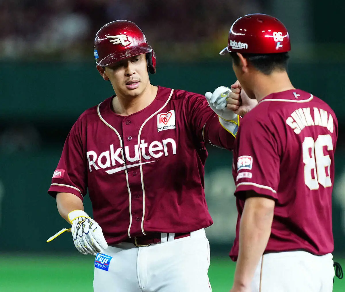 【画像・写真】楽天・浅村　2000安打へあと「2」　16日敵地で決める　三木監督「花を添えられるよう」