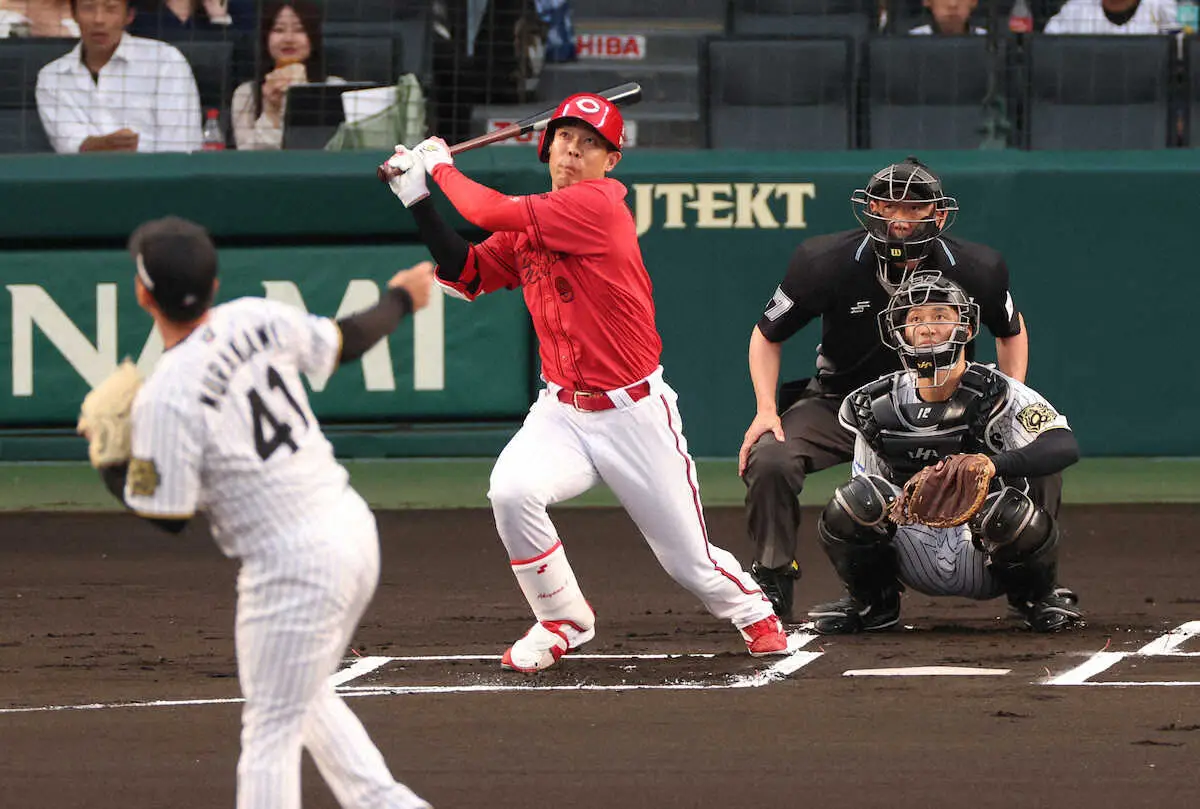 【画像・写真】阪神・村上が先頭打者アーチ浴びる…前回まで2試合連続完封も