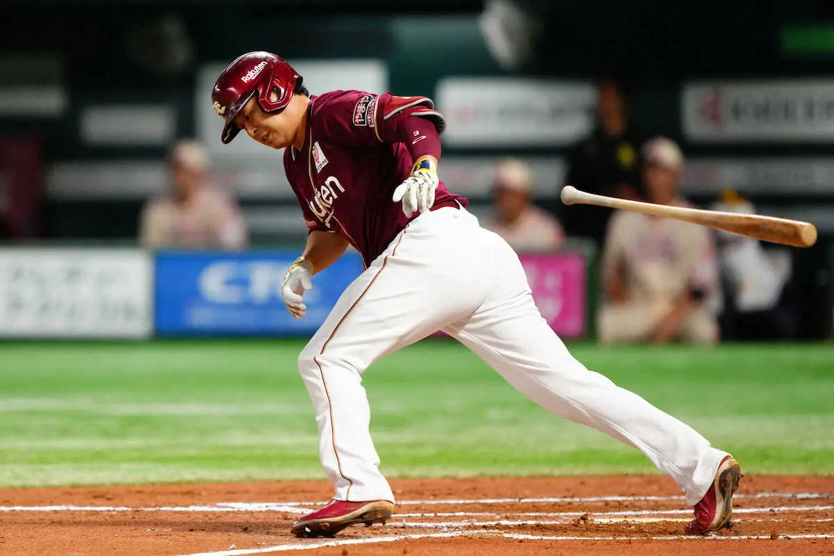 【画像・写真】楽天・浅村　2日連続“足踏み”3打数無安打に「1本ずつ」通算2000安打まで残り2本