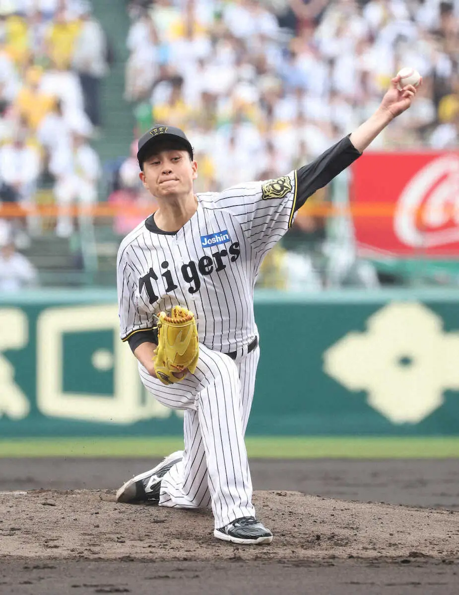 【画像・写真】阪神・大竹が今季初勝利「精神的な部分で相手と向き合って勝負した」広島戦は通算10勝1敗に