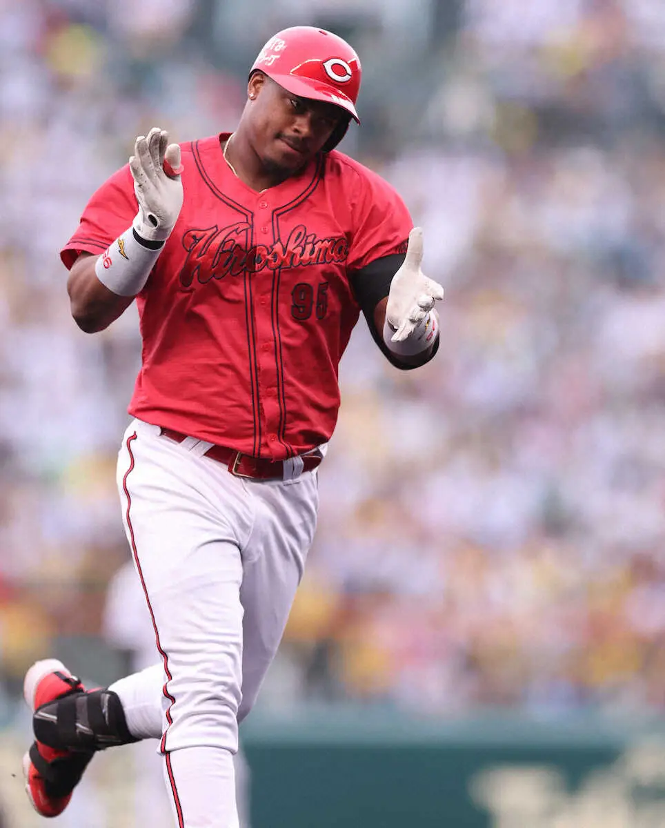 【画像・写真】広島打線は阪神・大竹の前に沈黙　来日初アーチで一矢を報いたモンテロは「完璧。いいアプローチができた」