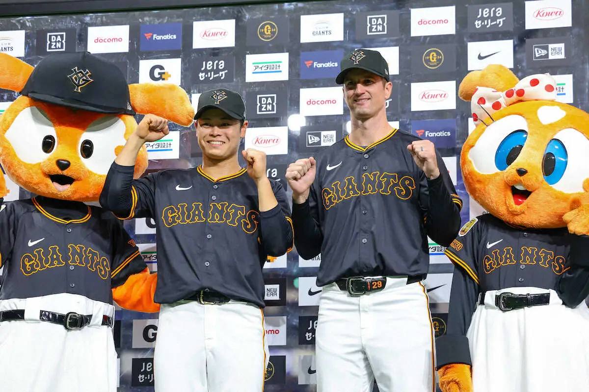 【画像・写真】巨人グリフィン　お立ち台から相棒に粋な感謝のメッセージ「岸田も一緒にここに上がってもらいたいぐらい」