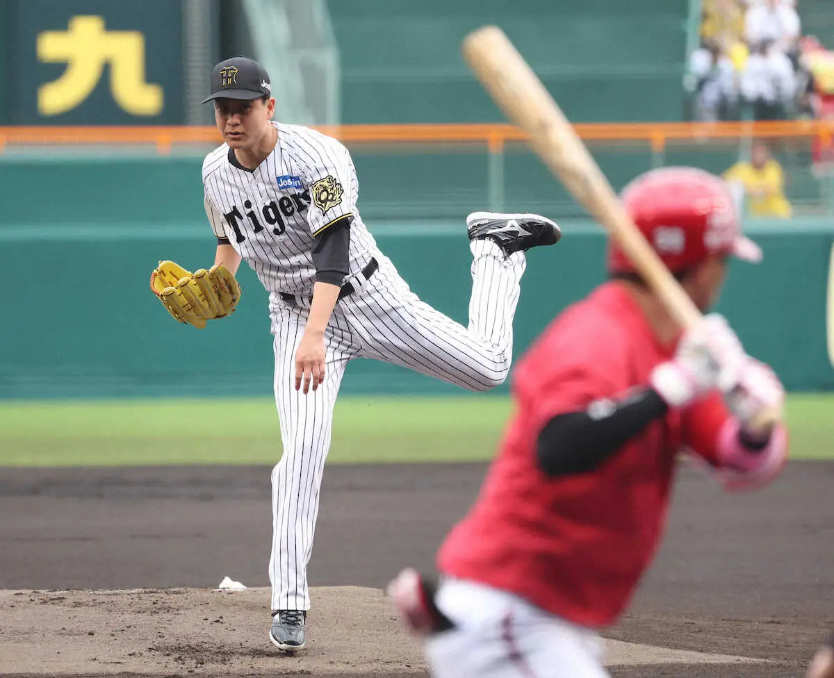 【画像・写真】今季初勝利を挙げた阪神・大竹「2軍は自分がいる場所じゃない」心理テストで前向きな考えに