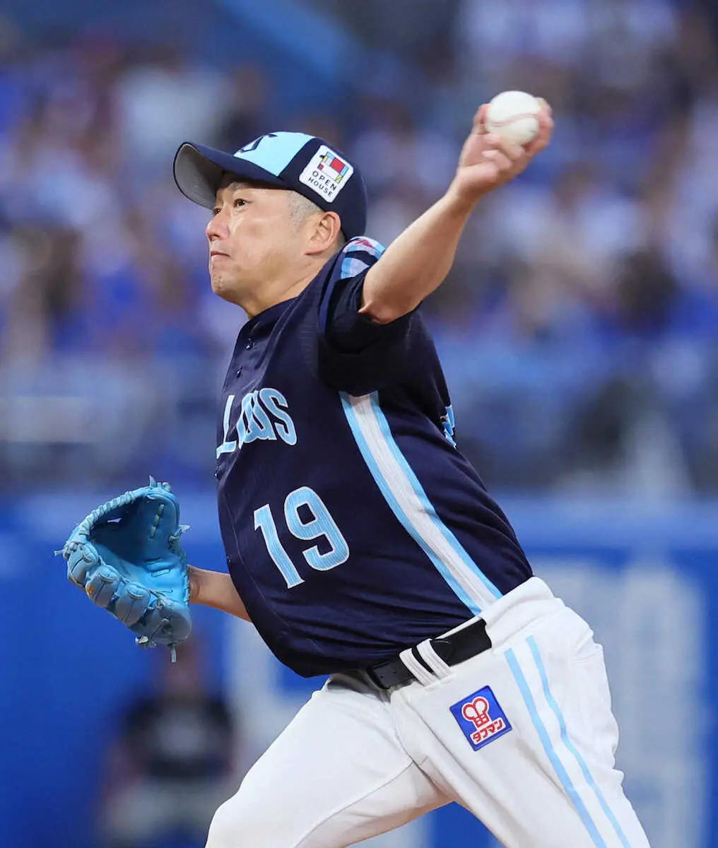 【画像・写真】ヤクルト石川雅規が5回途中7失点KO…　神宮での3年ぶり白星&単独最多92勝目はお預け