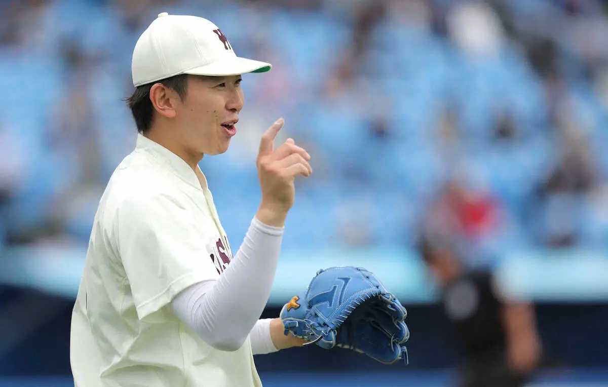 【画像・写真】早大のプロ注目右腕・伊藤樹　東京六大学で令和初のノーノー達成！「丁寧に投げることを最優先した結果」