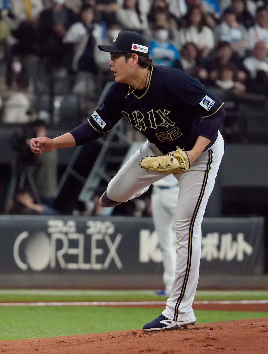 【画像・写真】オリックス・九里　天敵ロッテ斬る!広島時代から6戦未勝利「自分の投球をしっかりと」