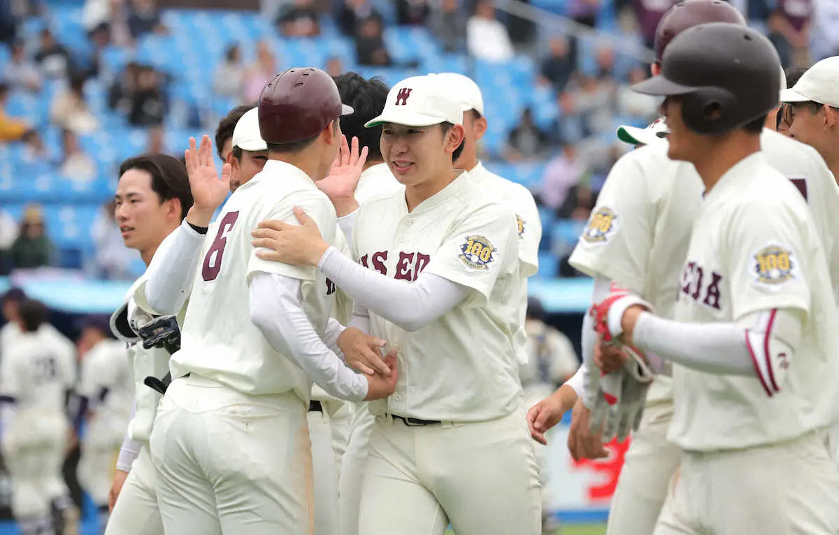 【画像・写真】早大・伊藤樹　東京六大学史上初サヨナラでノーノー　令和初快挙「本当にやってしまったなと」