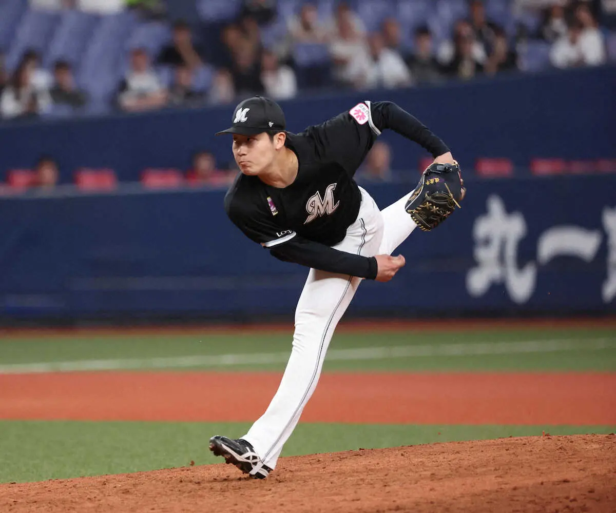 【画像・写真】ロッテ・菊地が痛恨被弾　サヨナラ負けで借金10に逆戻り　オリックス戦は今季5戦全敗