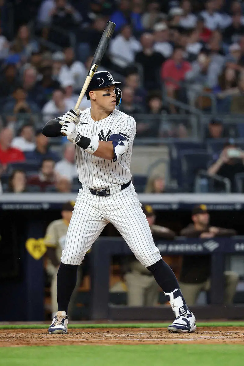 【画像・写真】ヤンキース・ジャッジ独占インタビュー　長尺バットで飛ばす極意は「正確に振る」