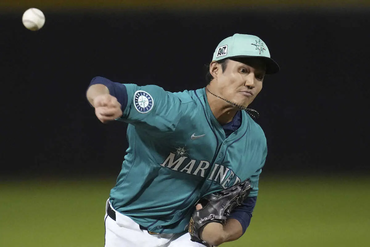 【画像・写真】マリナーズ傘下3A藤浪晋太郎　3四球で満塁ピンチ招くも1回無失点　防御率8・53に改善も制球力課題