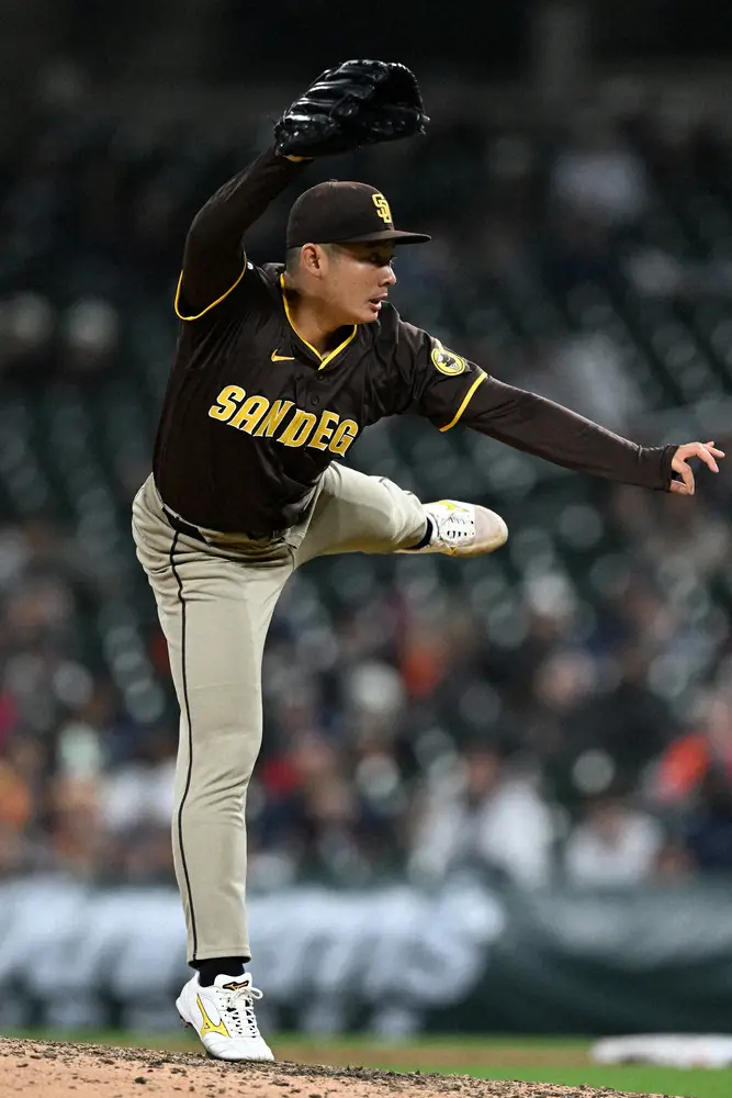 【画像・写真】パドレス・松井裕樹　1回を1安打無失点　今季20試合目の登板で防御率は2・75