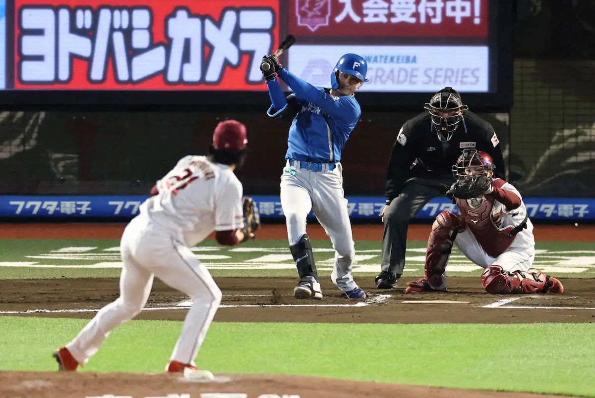 【画像・写真】日本ハム・浅間　1番打者の“お手本”粘って右前打…早川に87球中25球を投げさせる