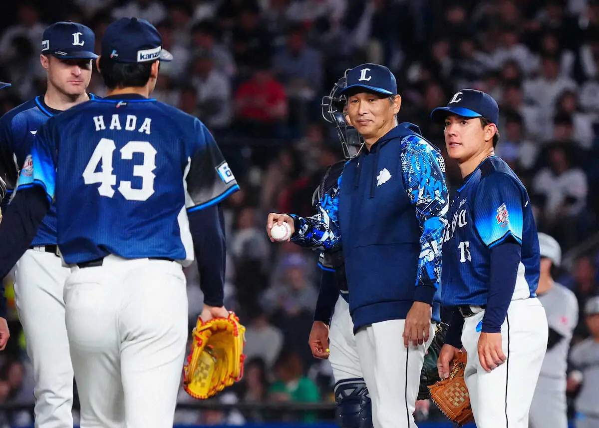 【画像・写真】西武・西口文也監督　故障の渡部聖は「明日は大事を取って使わないと思う」　主な一問一答