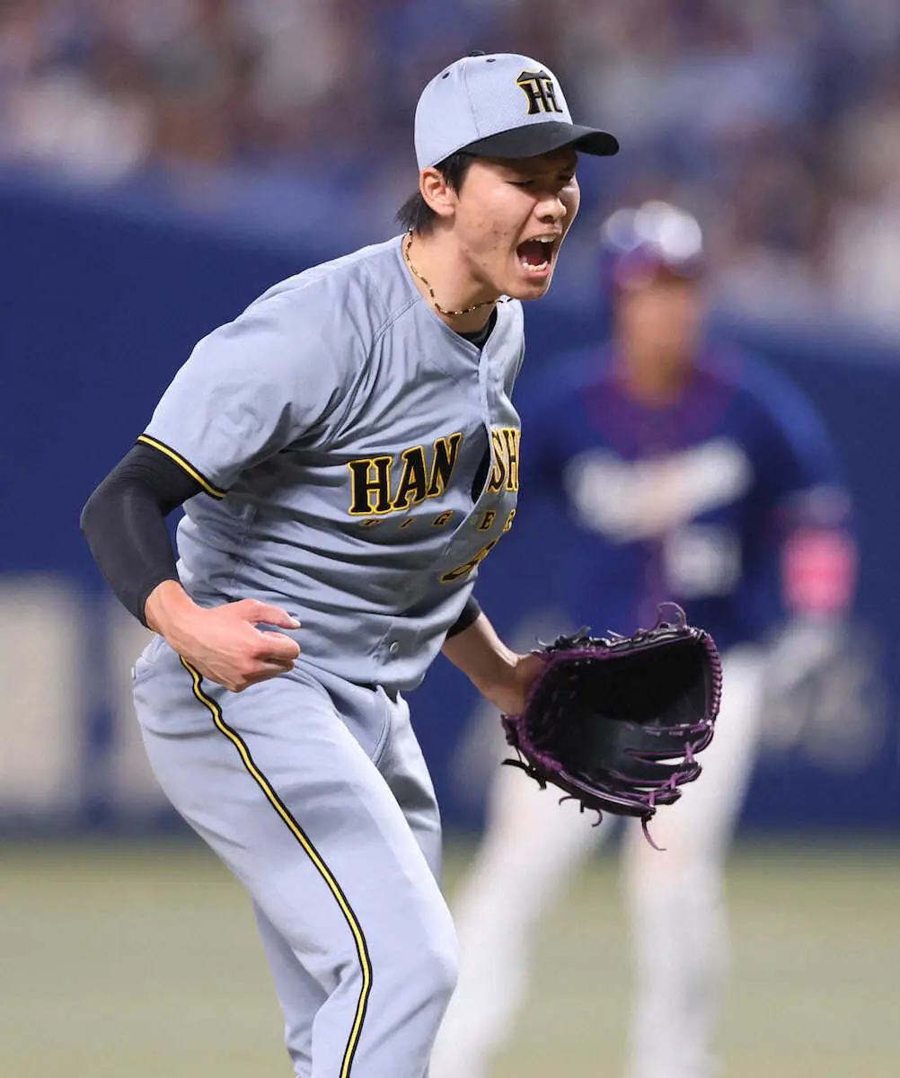 【画像・写真】延長10回アツアツ零封!阪神・湯浅が997日ぶり勝った　悪送球でピンチ招くも「いい結果になった」