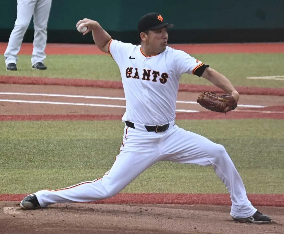 【画像・写真】イースタン・リーグの西武戦に先発した巨人・田中将（撮影・村井　樹）