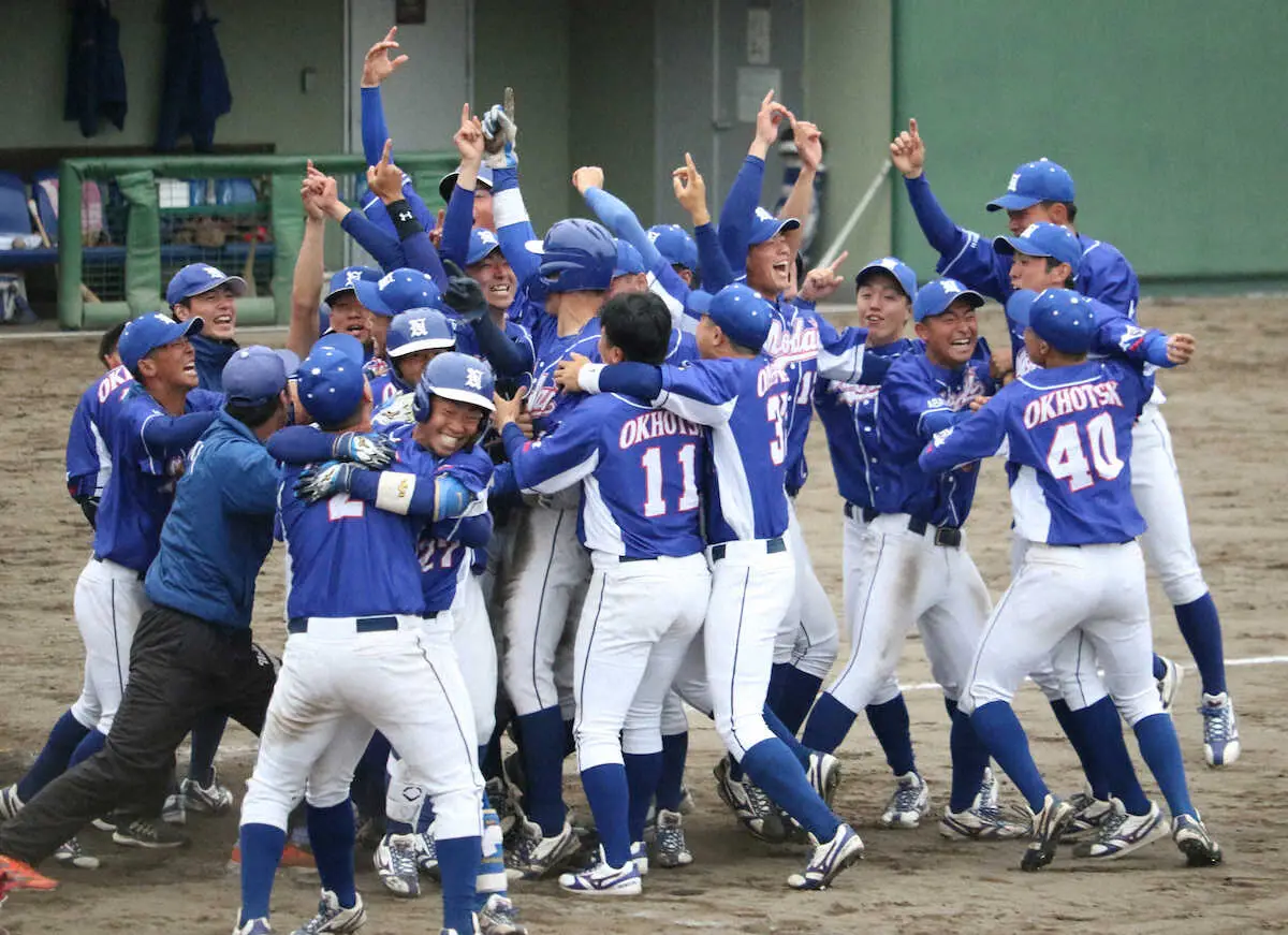 【画像・写真】東農大北海道オホーツク　2季ぶりリーグV！6大会連続出場の全日本大学野球選手権で3年ぶり勝利目指す