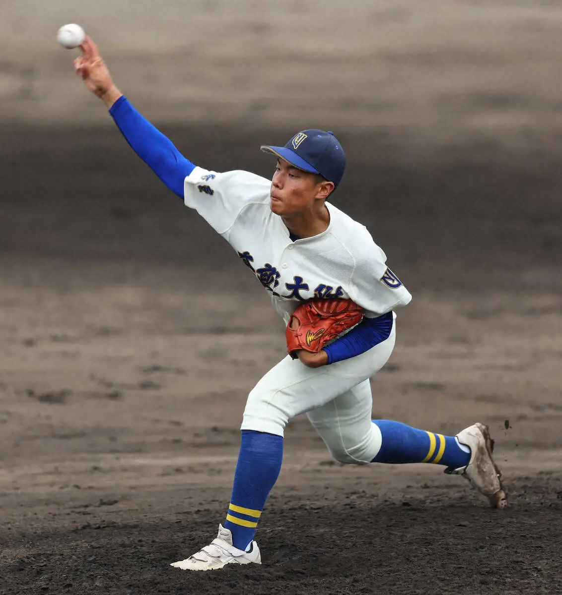 【画像・写真】【高校野球】奈良大付が初戦突破　開催県の3校出場で最後の砦を守る