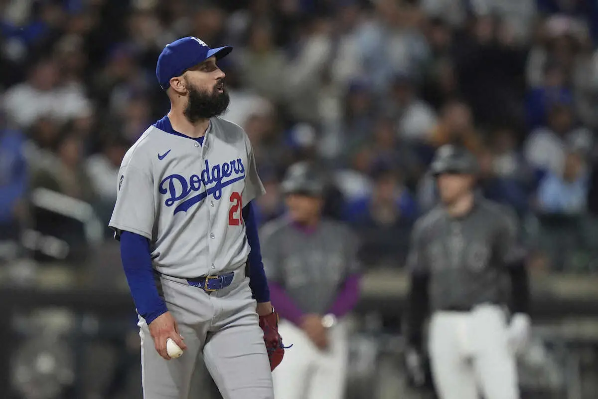 【画像・写真】ド軍ゴンソリン　5回4失点で今季初黒星　4四死球のうち3四死球が失点に絡み「本当に腹が立つ」