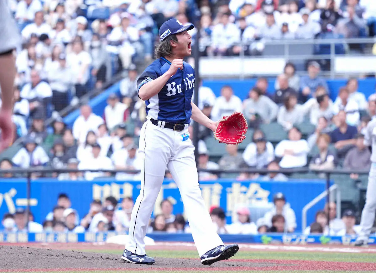 【画像・写真】西武・今井　出た！自己最速160キロ　トップタイ5勝&防御率0.65＆71奪三振でパ投手3冠