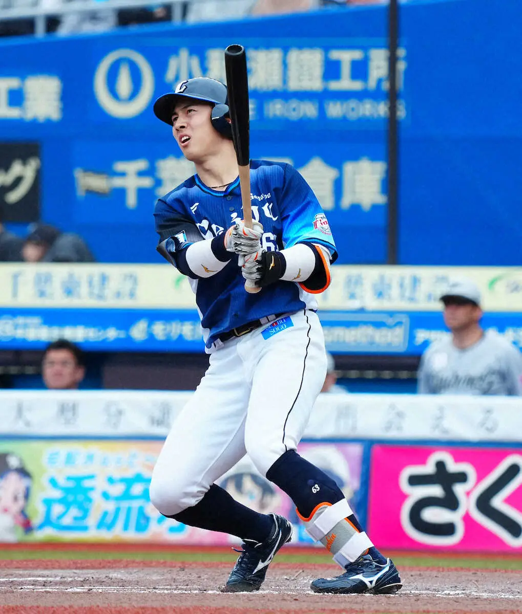 【画像・写真】西武　2年ぶり1試合4発　ZOZOマリンでは球団27年ぶり　長谷川はプロ初1戦2発　